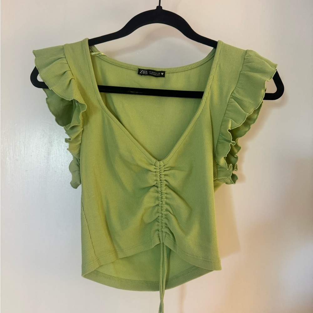 Zara crop top.